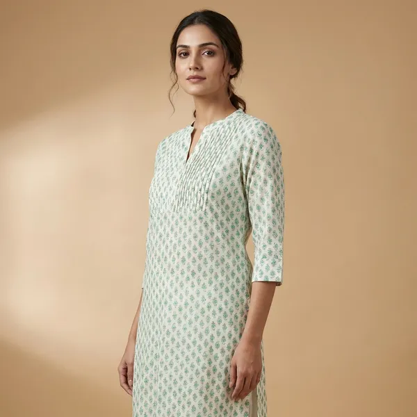 Off-White_Mul_Cotton_Paisley_Tunic_Top_For_Women