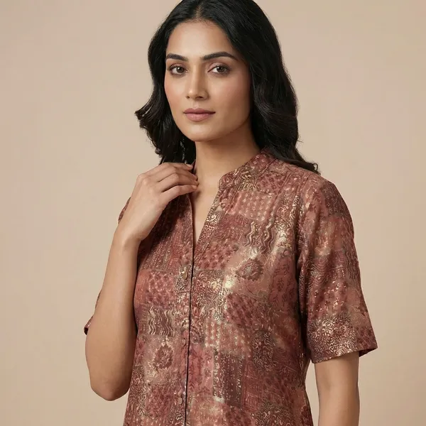 Brown_And_Rust_Mul_Cotton_Printed_Top_For_Women