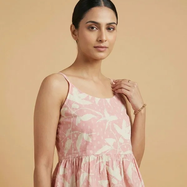 Light_Pink_Mul_Cotton_Premium_Spaghetti_Top_For_Women