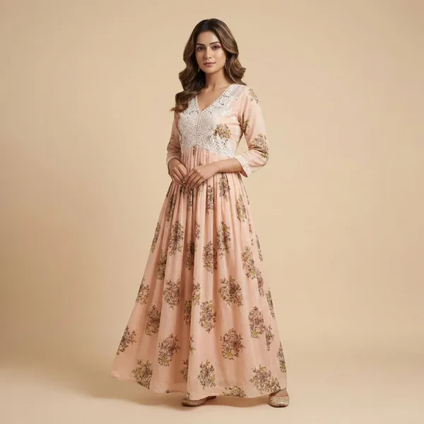 Peach_Mul_Cotton_Anarkali_For_Women