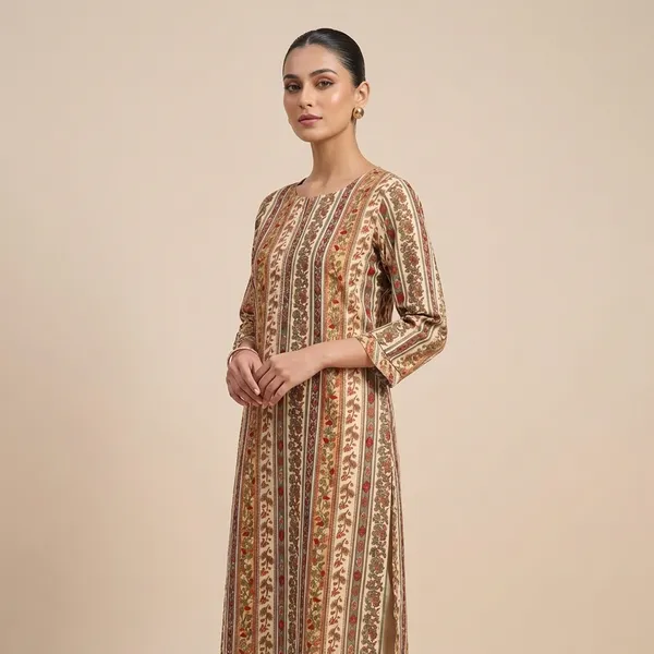 Mustard_And_Yellow_Mul_Cotton_Premium_Printed_Kurti_For_Women