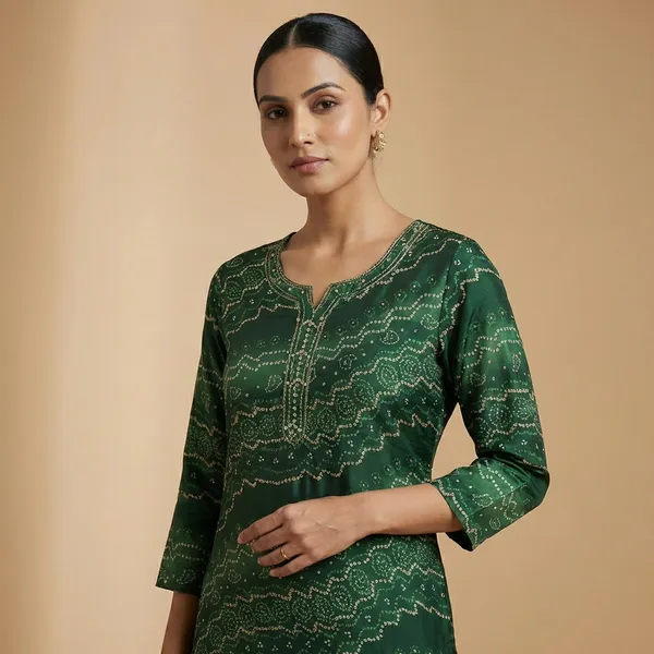 Green_Mul_Cotton_Premium_Geometric_Kurti_For_Women