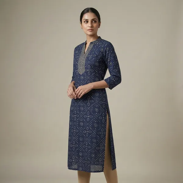 Blue_Mul_Cotton_Premium_Floral_Kurti_For_Women