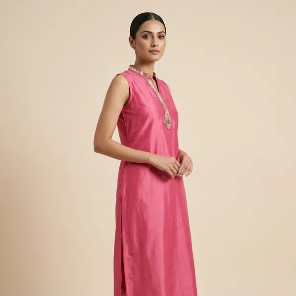 Pink_Mul_Cotton_Premium_Geometric_Kurti_For_Women