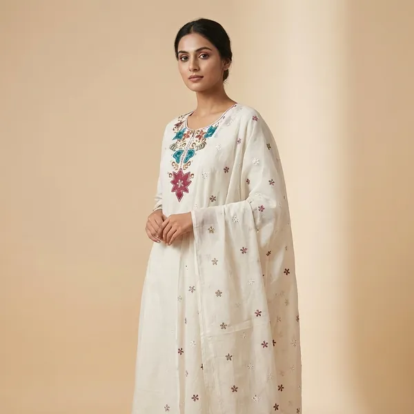 Off-White_Mulmul_Cotton_3Pc_Suit_Kurta_Set_For_Women