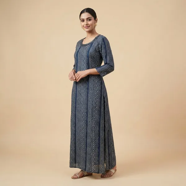 Light_Blue_Mul_Cotton_Premium_Floral_Kurti_For_Women