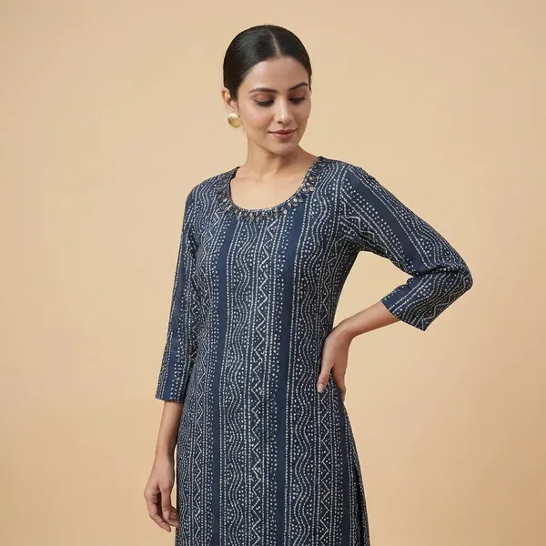 Light_Blue_Mul_Cotton_Premium_Floral_Kurti_For_Women