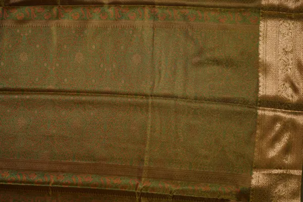 Green_Banarasi_Silk_Zardozi_Work_Saree_For_Women