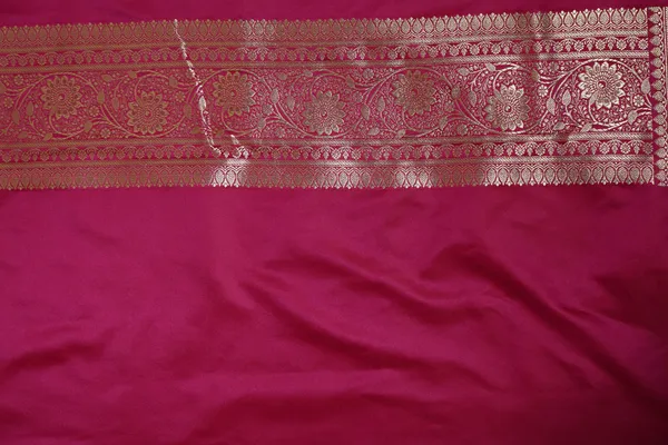 Pink_Banarasi_Silk_Zardozi_Work_Saree_For_Women