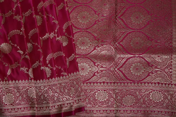 Pink_Banarasi_Silk_Zardozi_Work_Saree_For_Women