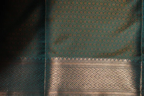 Green_Banarasi_Silk_Zardozi_Work_Saree_For_Women