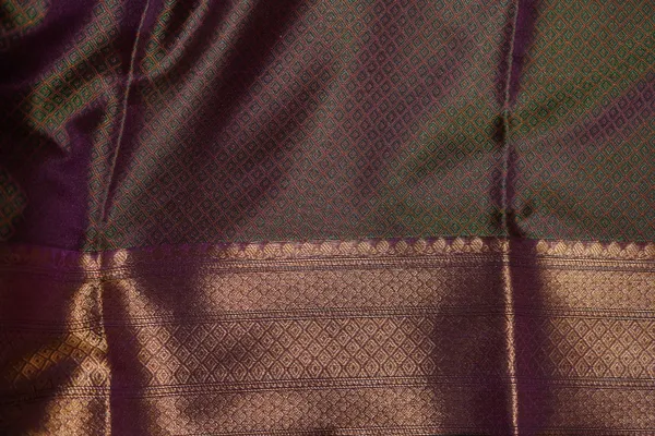 Wine_Banarasi_Silk_Zardozi_Work_Saree_For_Women