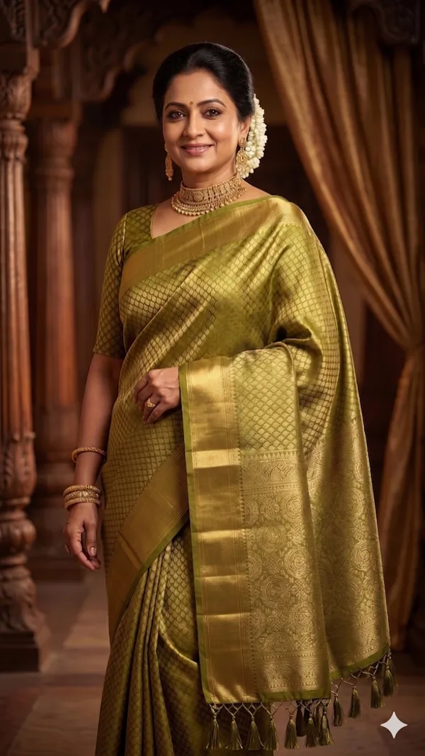 MEHANDI_Premium_Art_Banarasi_Silk_SAREE