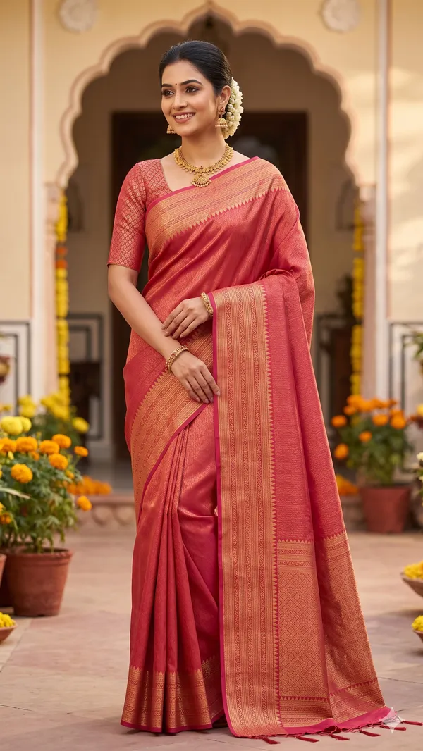 RED_Royal_Art_Banarasi_Silk_SAREE