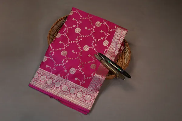 Pink_Banarasi_Silk_Zardozi_Work_Saree_For_Women