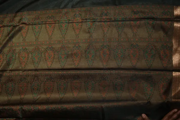 Green_Banarasi_Silk_Zardozi_Work_Saree_For_Women