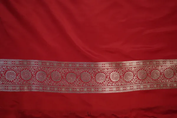 Red_Banarasi_Silk_Zardozi_Work_Saree_For_Women