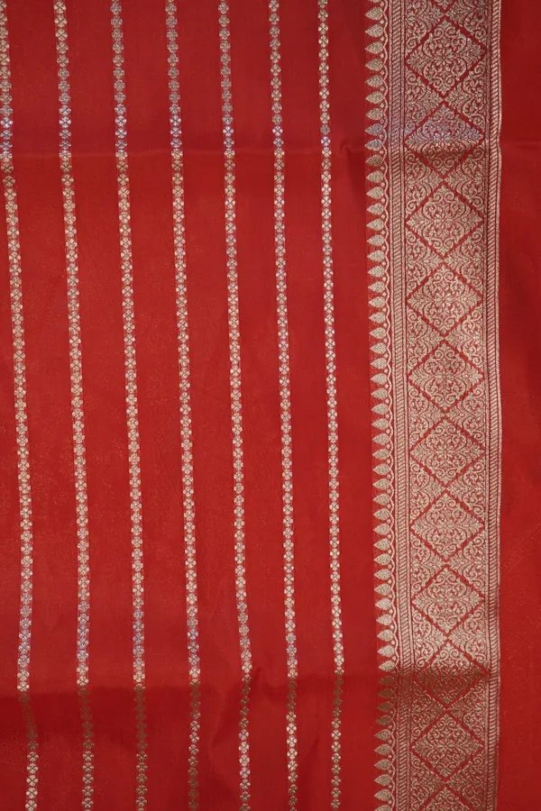 Red_Banarasi_Silk_Zardozi_Work_Saree_For_Women