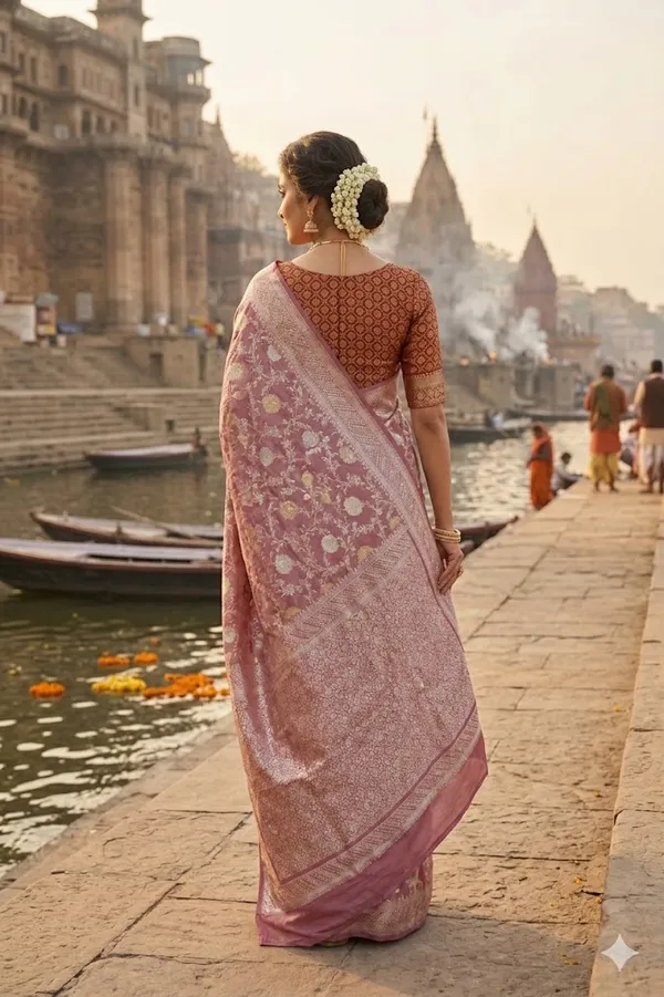 Mauve_Banarasi_Silk_Zardozi_Work_Saree_For_Women