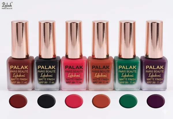 Palak_Paris_Beaute_Assorted__Matte_Finish_Nail_Polish_For_Women,_Girls,_Salon_And_Personal_Use_Pack_Of_6