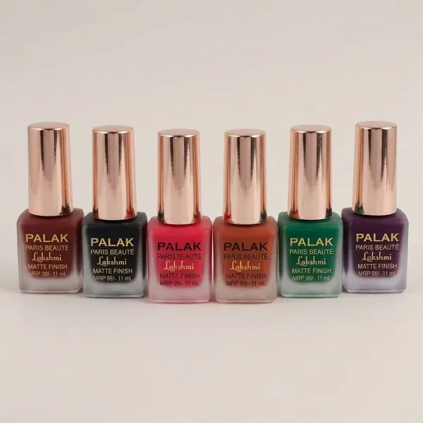 Palak_Paris_Beaute_Assorted__Matte__Nail_Polish_For_Women,_Girls,_Salon_And_Personal_Use_Pack_Of_6