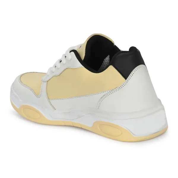 Yellow_Synthetic_And_Airmix_Lace_Ups_Sneakers_For_Men