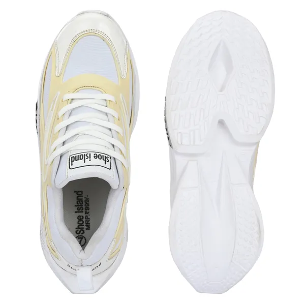 White_Synthetic_And_Airmix_Lace_Ups_Sports_Shoes_For_Men