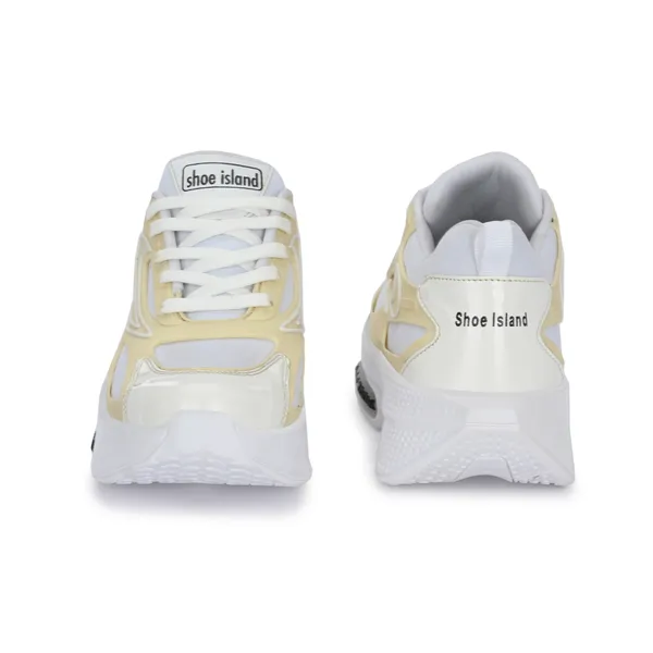 White_Synthetic_And_Airmix_Lace_Ups_Sports_Shoes_For_Men