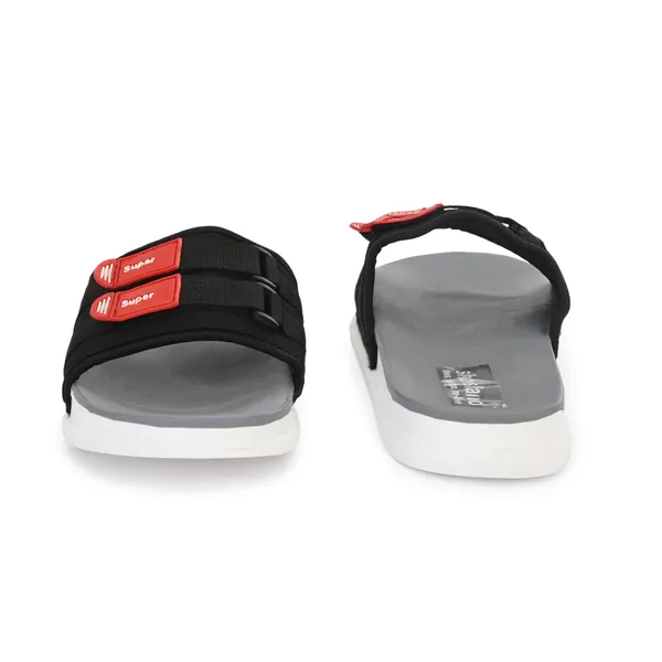 Grey_Silicon_Strap_And_Pvc_Slip_On_Sliders_For_Men