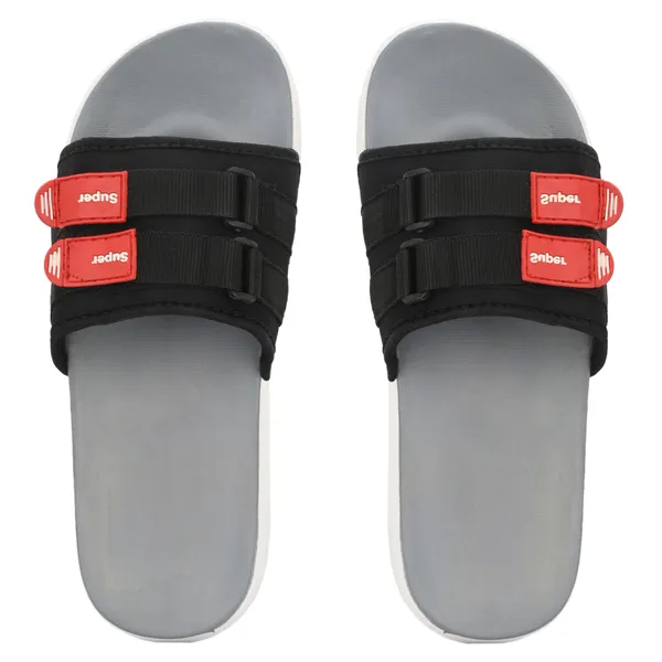 Grey_Silicon_Strap_And_Pvc_Slip_On_Sliders_For_Men