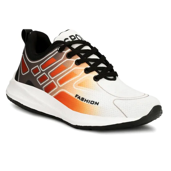 Orange_Mesh_And_Eva_Lace_Ups_Sports_Shoes_For_Men
