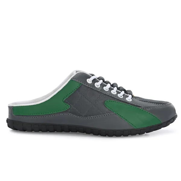 Grey_Leatherette_And_Airmix_Slip_On_Sneakers_For_Men