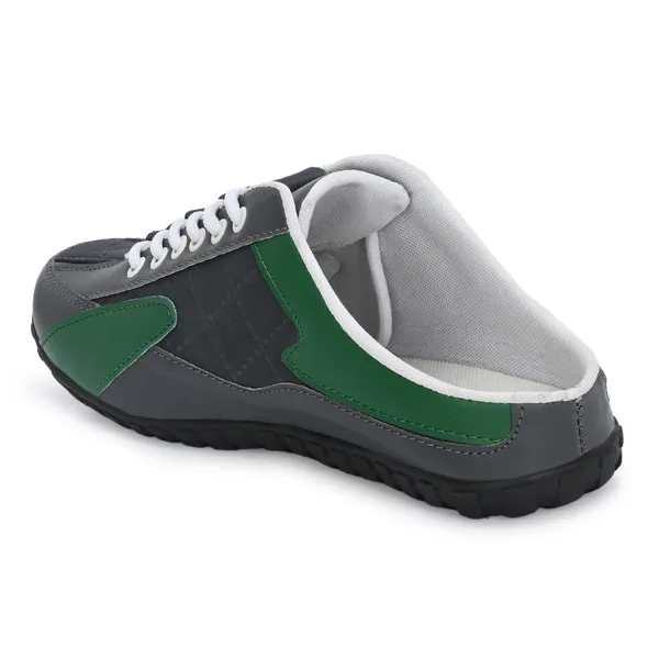 Grey_Leatherette_And_Airmix_Slip_On_Sneakers_For_Men