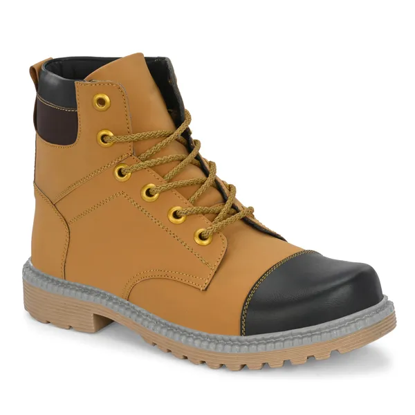 Tan_Brown_Synthetic_Leather_And_Airmix_Lace_Ups_Boots_For_Men