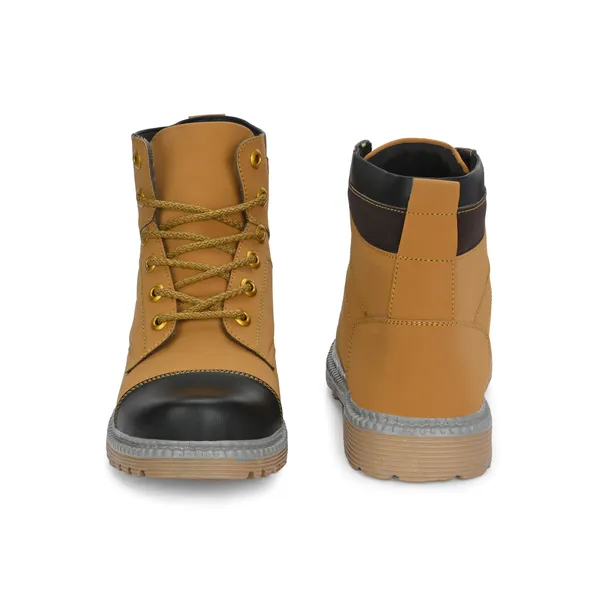 Tan_Brown_Synthetic_Leather_And_Airmix_Lace_Ups_Boots_For_Men