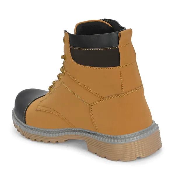 Tan_Brown_Synthetic_Leather_And_Airmix_Lace_Ups_Boots_For_Men