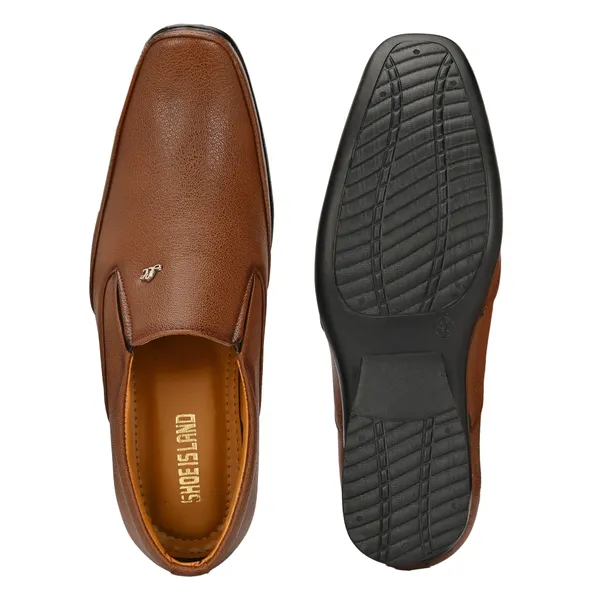 Tan_Brown_Leatherette_And_Pu_Slip_On_Slip-On_For_Men
