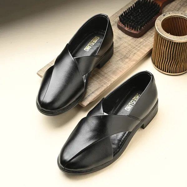 Black_Synthetic_Leather_And_Tpr_Slip_On_Roman_Sandals_For_Men