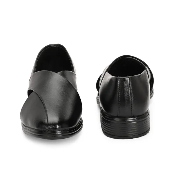 Black_Synthetic_Leather_And_Tpr_Slip_On_Roman_Sandals_For_Men