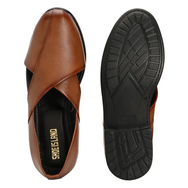 Tan_Brown_Synthetic_Leather_And_Tpr_Slip_On_Roman_Sandals_For_Men