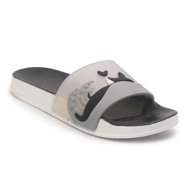 Black_Silicon_Strap_And_Pvc_Slip_On_Sliders_For_Women