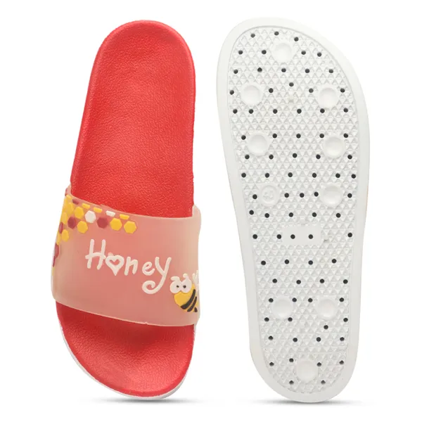 Red_Silicon_Strap_And_Pvc_Slip_On_Sliders_For_Women
