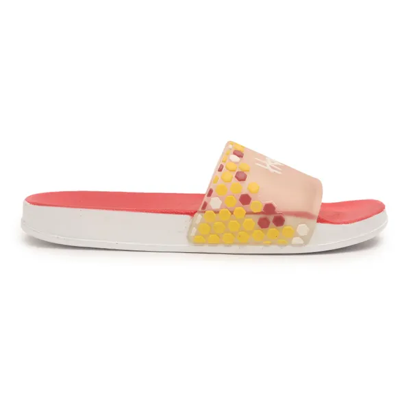 Red_Silicon_Strap_And_Pvc_Slip_On_Sliders_For_Women
