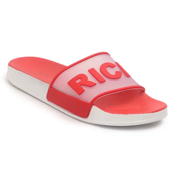 Red_Silicon_Strap_And_Pvc_Slip_On_Sliders_For_Women