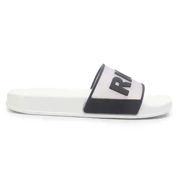 White_Silicon_Strap_And_Pvc_Slip_On_Sliders_For_Women