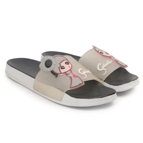 Black_Silicon_Strap_And_Pvc_Slip_On_Sliders_For_Women