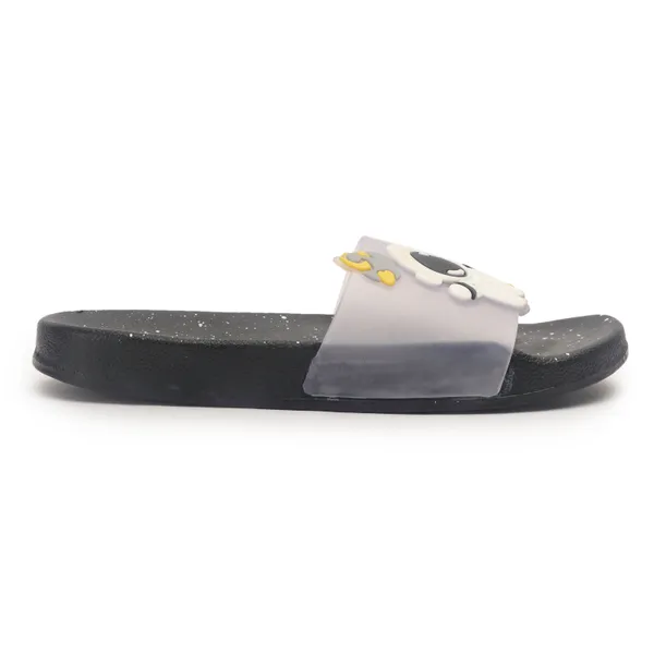 Black_Silicon_Strap_And_Pvc_Slip_On_Sliders_For_Women