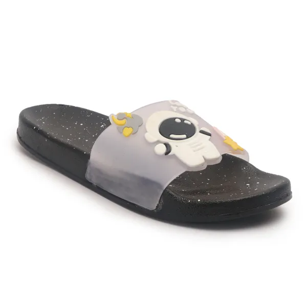 Black_Silicon_Strap_And_Pvc_Slip_On_Sliders_For_Women