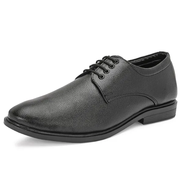 Black_Leatherette_And_Pu_Lace_Ups_Formal_Shoes_For_Men