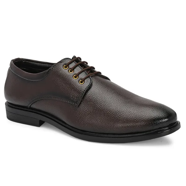 Brown_Leatherette_And_Pu_Lace_Ups_Formal_Shoes_For_Men